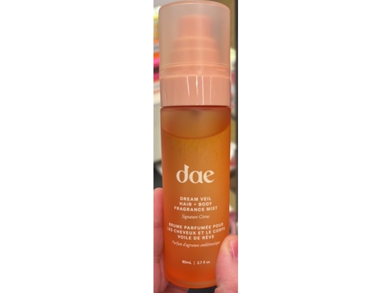 Dae Dream Veil Hair + Body Fragrance Mist, Signature Citrus, 2.7 fl oz/80 mL
