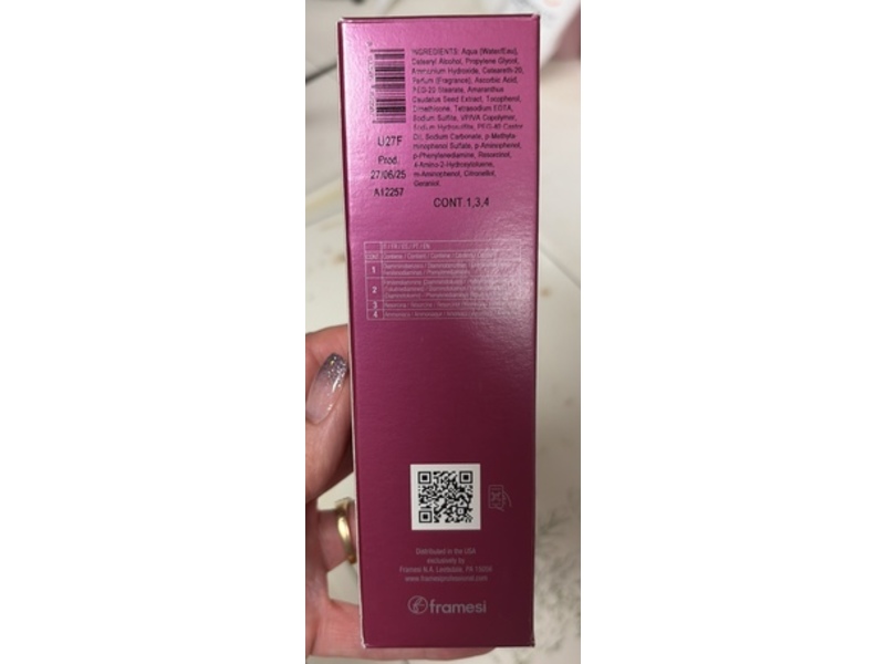 Framesi Framcolor 2001, 7W Medium Blonde Teak, 2 oz/60 mL
