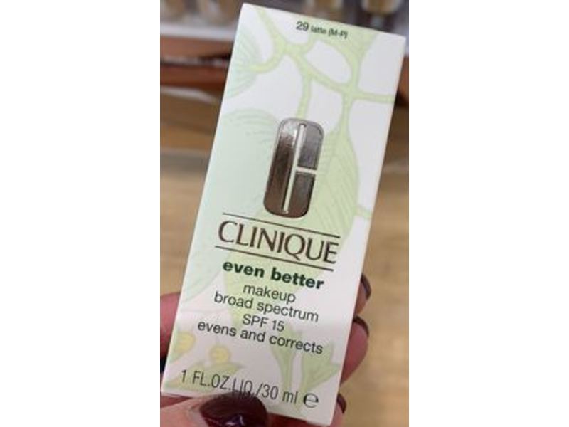 Clinique Even Better Makeup, 29 Latte, SPF 15, 1 fl oz/30 mL