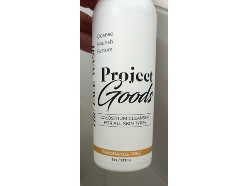 Project Goods The Face Wash, 8 oz/237 mL