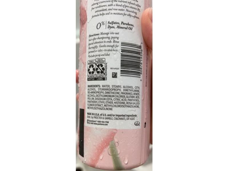 Pantene Miracle Moisture Boost Conditioner, Sulfate Free, 17.9 fl oz/530 mL