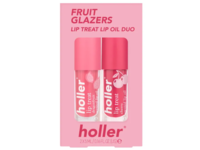 Holler Fruit Glazers Lip Treat Lip Oil Duo, Dragonfruit Pop, Cherry Crush, 0.16 fl oz/5 mL - thumbnail 1