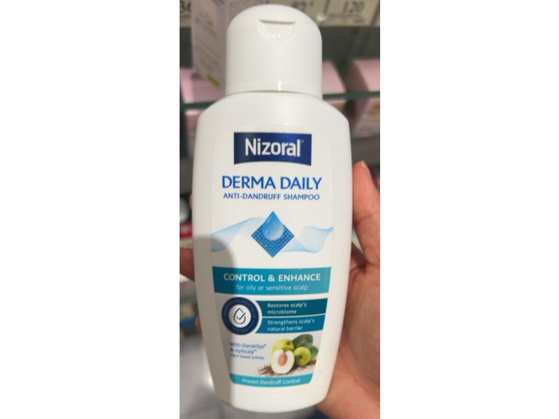Nizoral Dermal Daily Anti Dandruff Shampoo, Dandrillys & Apiscalp, 200 mL