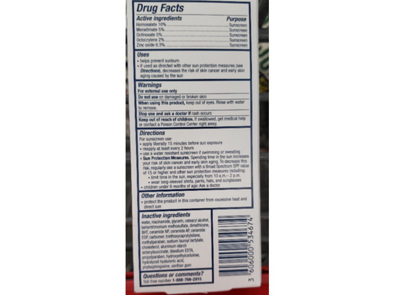 CeraVe Facial Moisturizing Lotion, SPF 30, 2 fl oz/60 mL