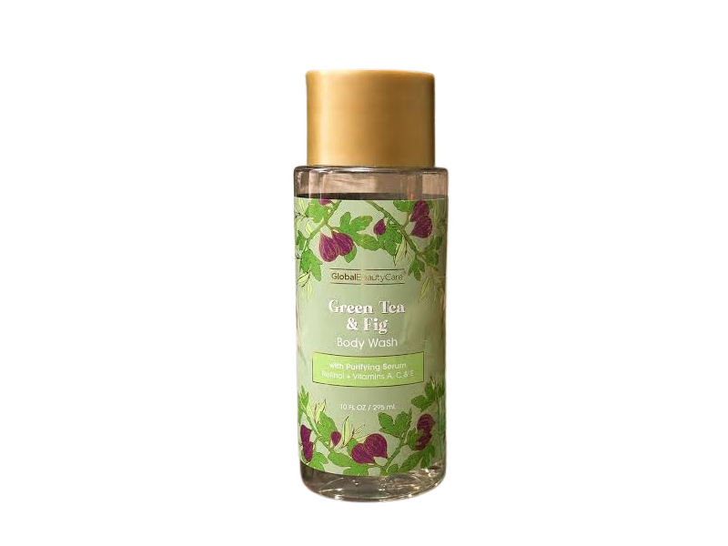 Global Beauty Care Body Wash, Green Tea & Fig, 10 fl oz/295 mL