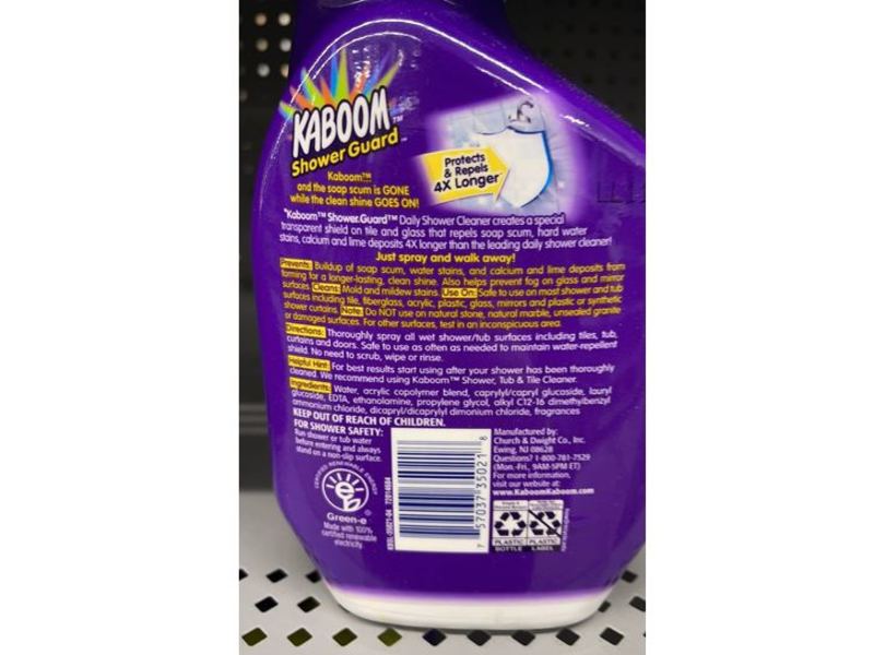 Kaboom Shower Guard Daily Shower Cleaner, 30 fl oz/887 mL