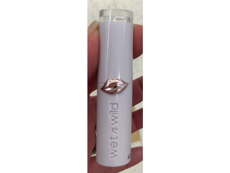 Wet N Wild Mega Last High-Shine Brilliance Lipstick, Pinky Ring, 0.11 oz/3.3 g