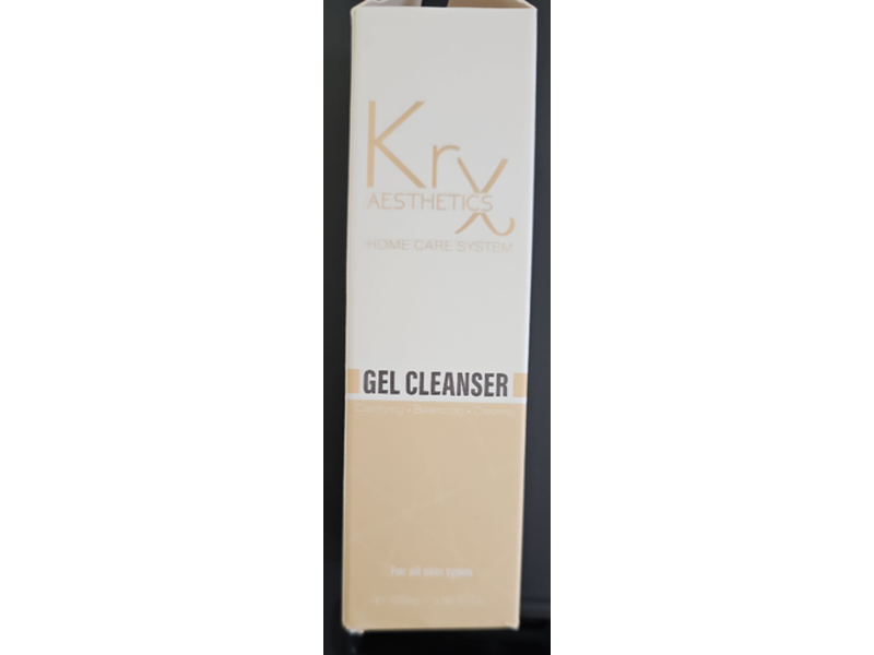 Krx Aesthetics Gel Cleanser, 3.38 fl oz/100 mL