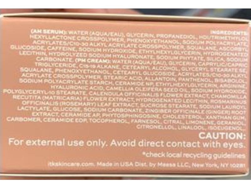 itk Day + Night Eye Cream Duo, 0.6 fl oz/20 mL