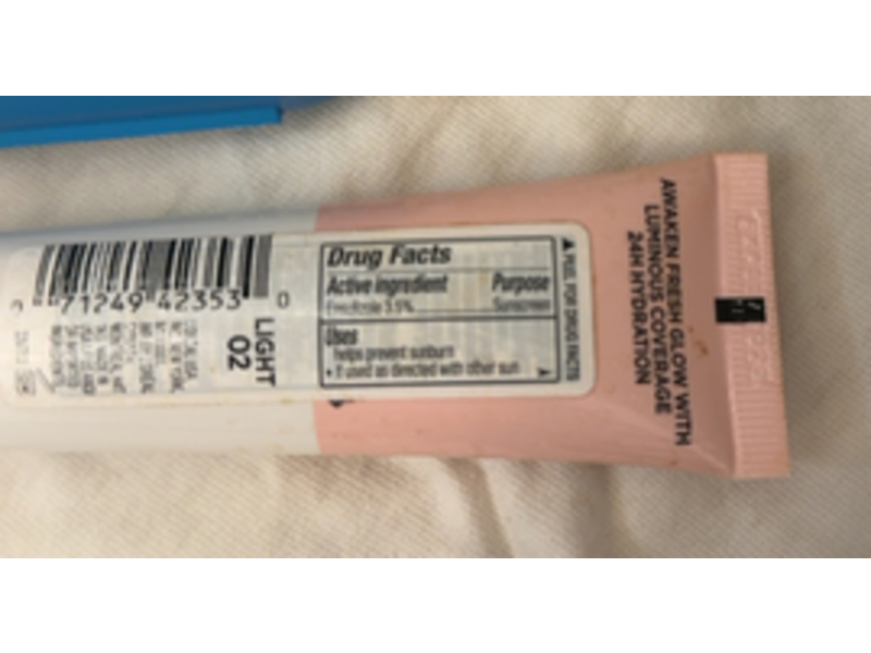 L'Oreal Paris Skin Paradise Tinted Moisturizer, SPF 19, Light 02, 1 fl oz/30 mL