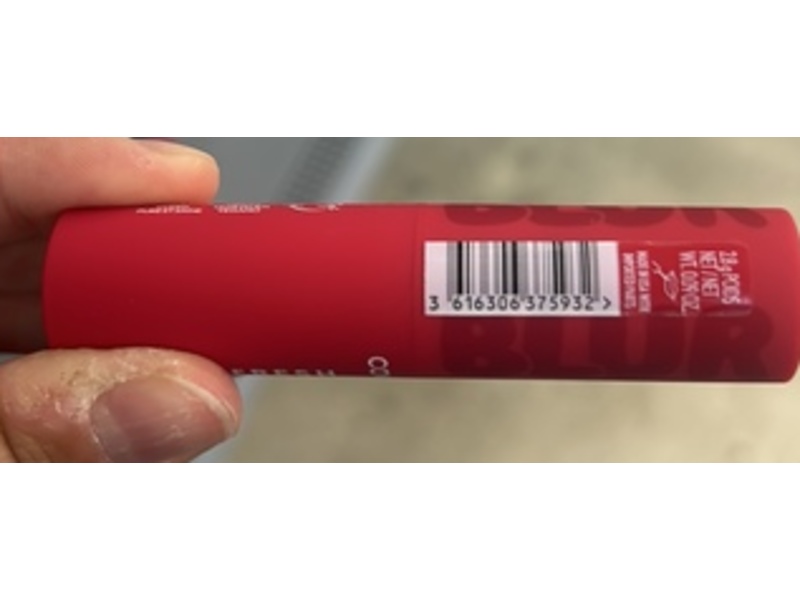 CoverGirl Clean Fresh Yummy Lipstick, 200 Blur The Pom, 0.09 oz/2.8 g