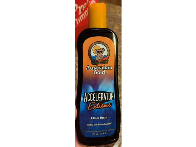 Australian Gold Accelerator Extreme Intense Bronzer Lotion, 8.5 fl oz/250 mL