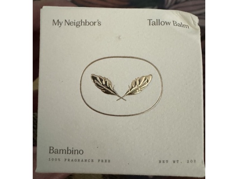 My Neighbor's Tallow Balm, Bambino, 2 oz/60 mL