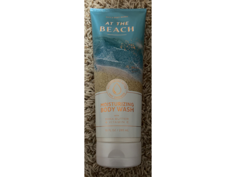 Bath & Body Works At The Beach Moisturizing Body Wash, Shea Butter + Vitamin E, 10 fl oz/295 mL
