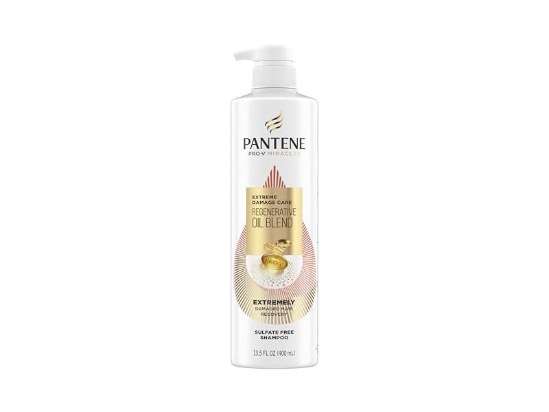 Pantene Pro-V Miracles Extreme Damage Care Shampoo, 13.5 fl oz/400 mL
