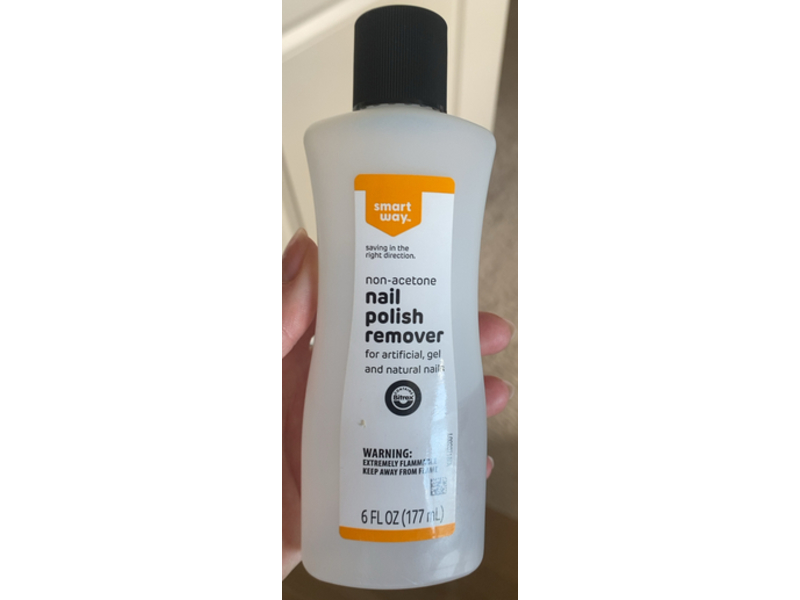 Smart Way Nail Polish Remover, 6 fl oz/177 mL