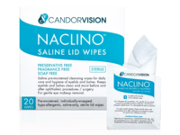 Candorvision Naclino Saline Lid Wipes, 20 Count - Image 2