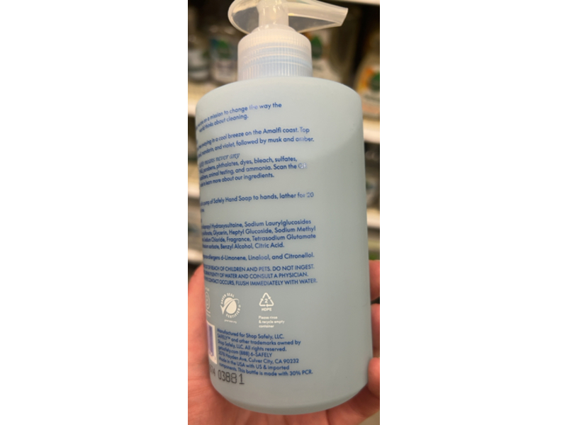 Safely Hand Soap, Fresh, 12 fl oz/354 mL