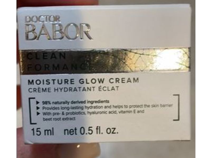 Doctor Babor Moisture Glow Cream, Clean Formance, 0.5 fl oz/15 mL