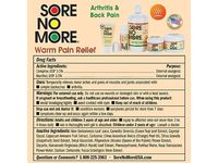 Sore No More Warm Pain Relief Gel, 8 oz/226 g - Image 3