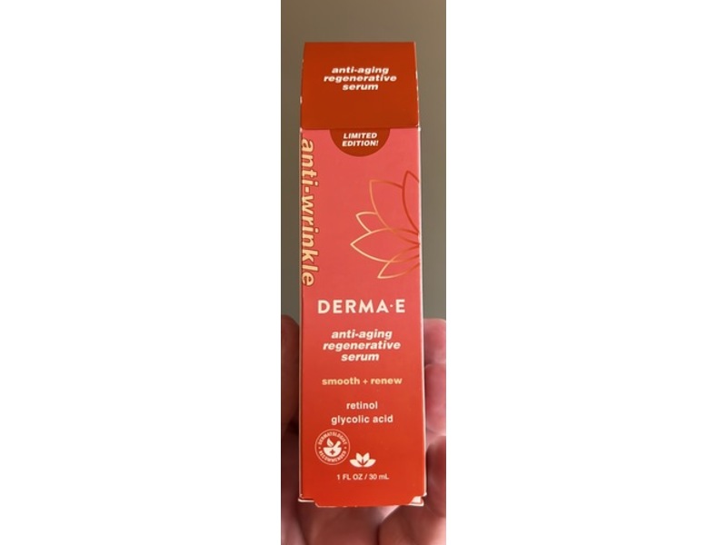 Derma Anti-Aging Regenarative Face Serum, 1 fl oz/30 mL