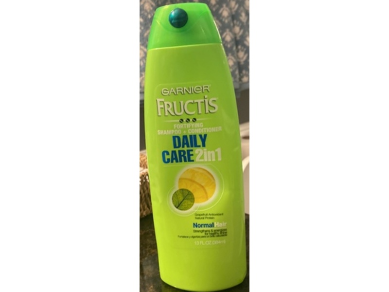 Garnier Fructis Daily Care 2-In-1 Shampoo+Conditioner, Grapefruit Antioxidant, 13 fl oz/384 mL