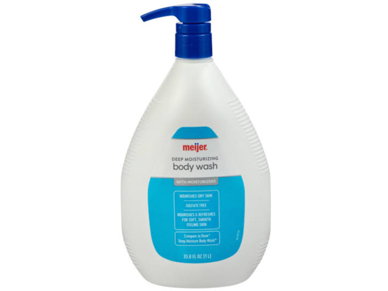 Meijer Deep Moisturizing Body Wash, 33.8 fl oz/1 L