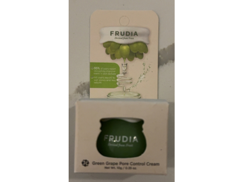 Frudia Pore Control Cream, Green Grape, 0.35 fl oz/10 g