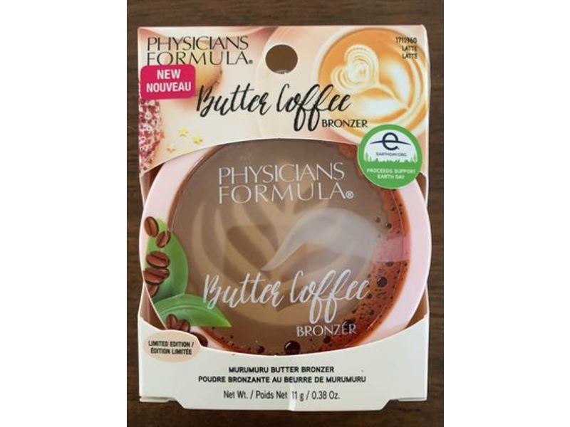 Physicians Formula Butter Coffee Bronzer, Murumuru Butter, Latte, 0.38 oz/11 g