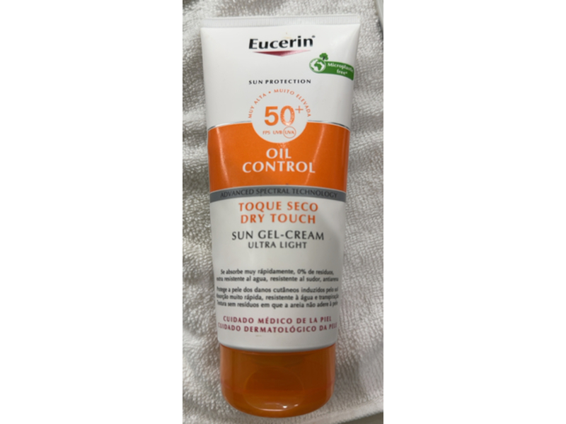 Eucerin Dry Touch Sun Gel Cream, SPF 50, 200 mL