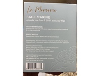 Le Mercerie Sage Marine Eau De Parfum, 3.38 fl oz/100 mL - thumbnail 3