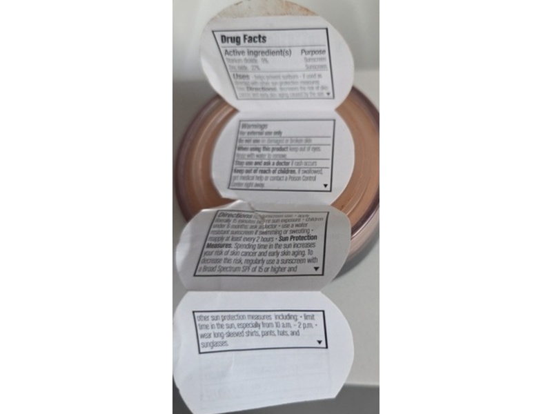 bareMinerals Original Loose Powder Foundation, SPF 15, Tan 19, 0.28 oz