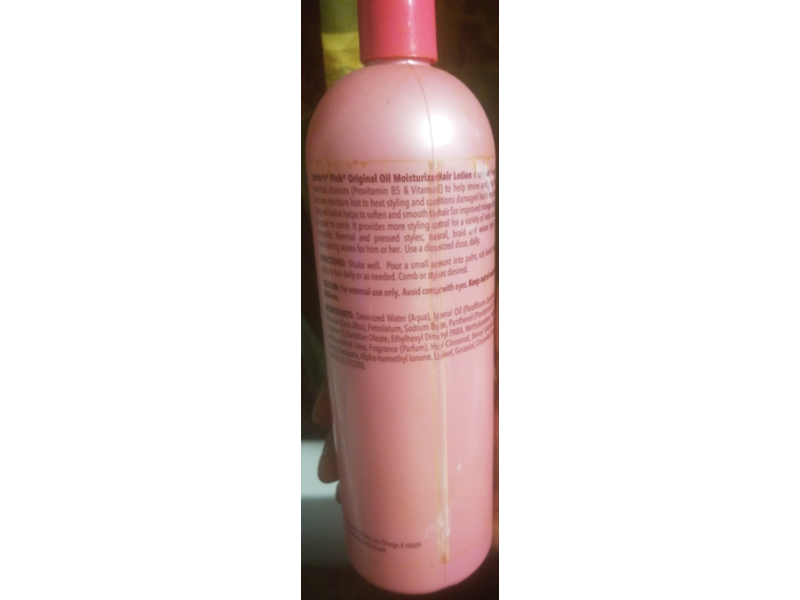 Luster's Pink Oil Moisturizer Hair Lotion, Original, 32 fl oz/946 mL
