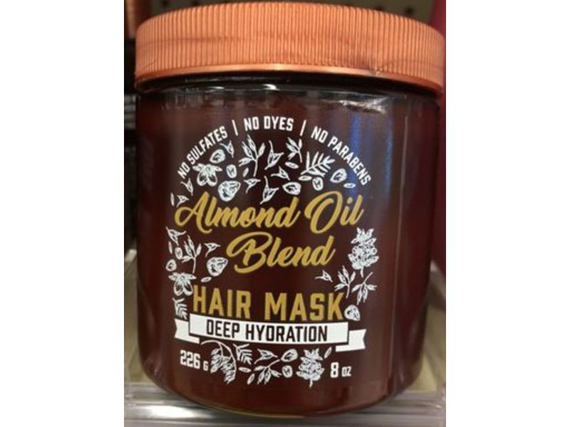 Aveeno Almond Oil Blend Hair Mask, Deep Hydration, 8 oz/226 g
