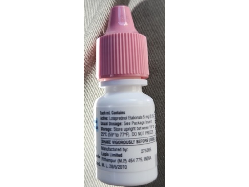 Loteprednol Etabonate Ophthalmic Suspension 0.5%, 5 mL, Lupin (Rx)