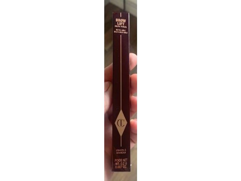 Charlotte Tilbury Brow Lift Pencil, Medium Brown, 0.007 oz/0.2 g