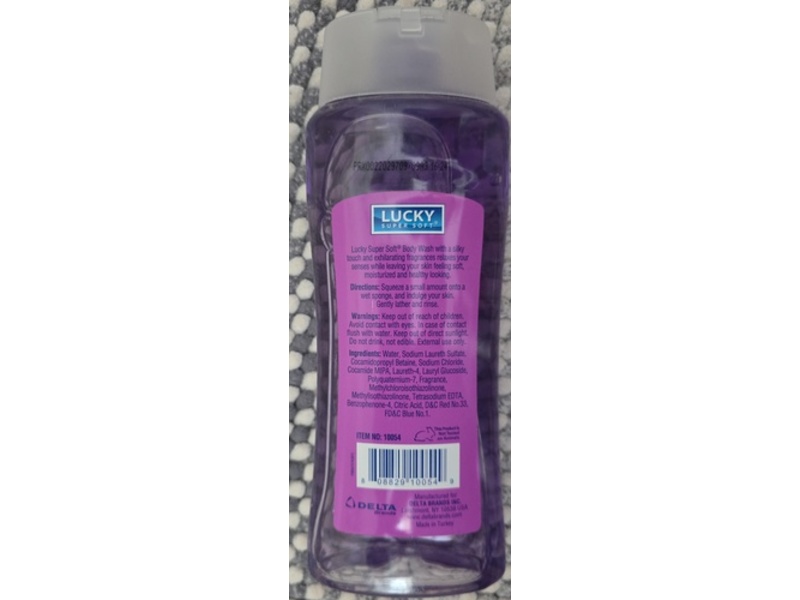 Lucky Super Soft Revive Body Wash, Lavender, 15 fl oz/444 mL