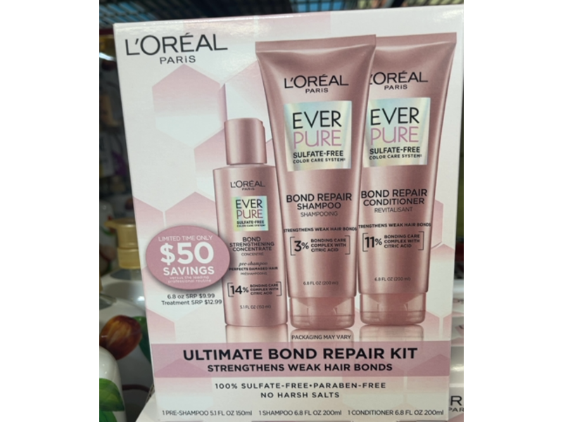 L'Oreal Paris Ever Pure Ultimate Bond Repair Kit