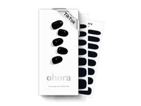 ohora Semi Cured Gel Nail Strips, N Onyx, 30 Count - thumbnail 1