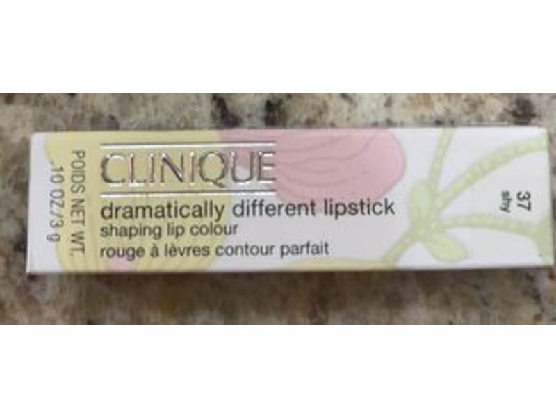 Clinique Dramatically Different Lipstick, 37 Shy, 10 oz/3 g