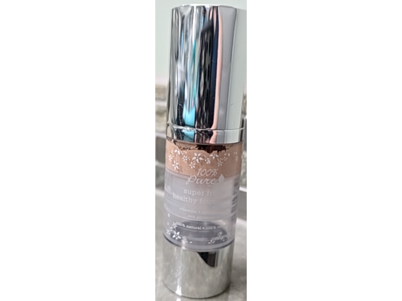 100% PURE Healthy Foundation, Alpine Rose, 1 fl oz