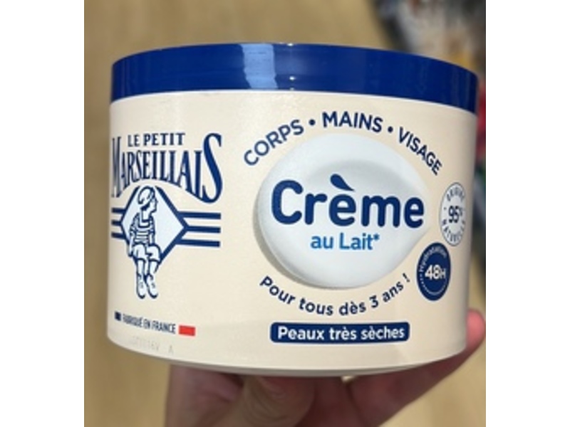 Le Petit Marseillais 48H Moisture Milk Cream, 360 mL