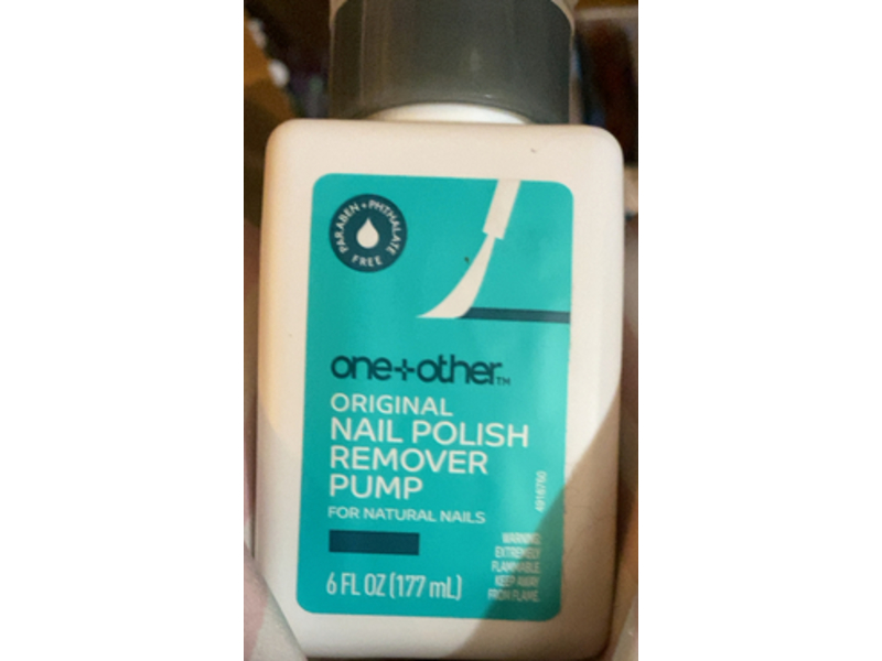 One+Other Nail Polish Remover Pump, 6 fl oz/177 mL