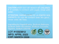 Aleva Naturals Baby Stain & Laundry Bar, Fragrance Free, 7.76 oz/220 g - thumbnail 2