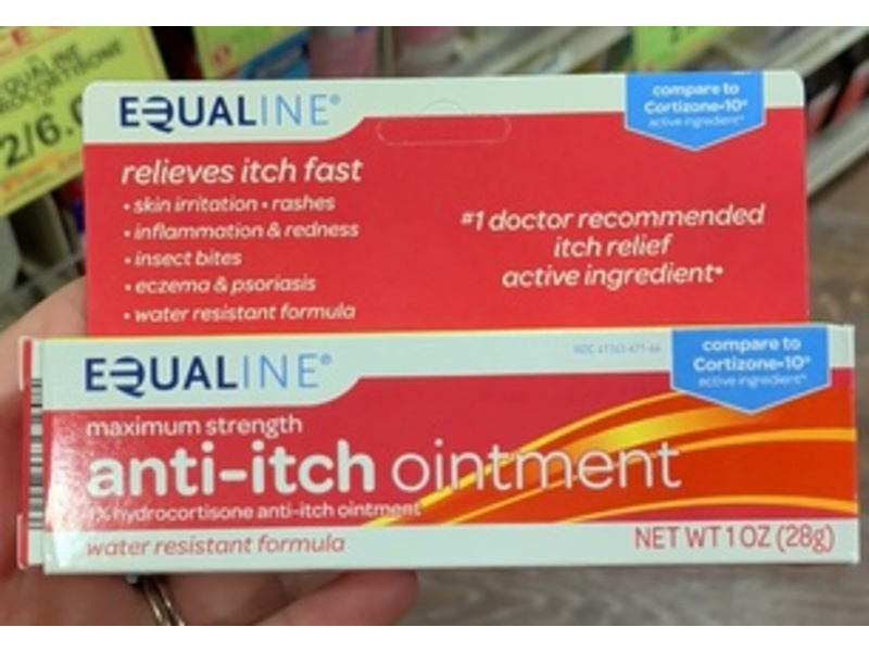Equaline Maximum Strength Anti-Itch Ointment, 1 oz/28 g