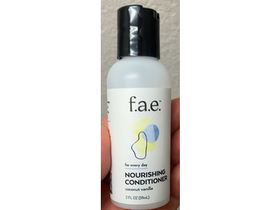 Thrive Market F.a.e. Nourishing Conditioner, Coconut Vanilla, 2 fl oz/59 mL