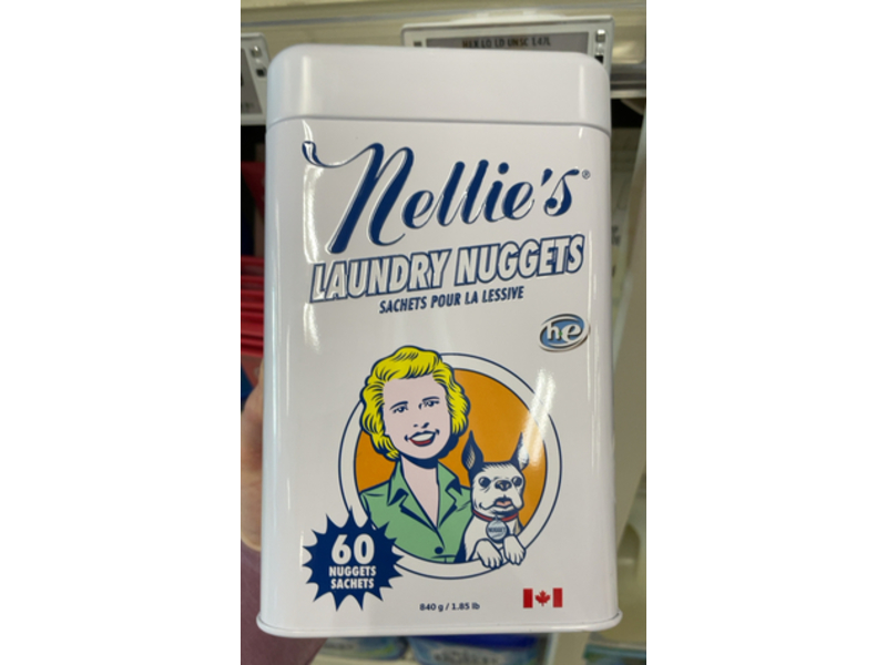 Nellie's Laundry Nuggets Sachets, 840 g, 60 Count