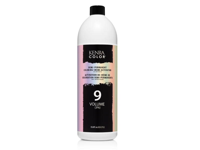 Kenra Color Demi - Permanent Coloring Creme Activator, 9 Volume (3%), 33.8 fl oz/1 L