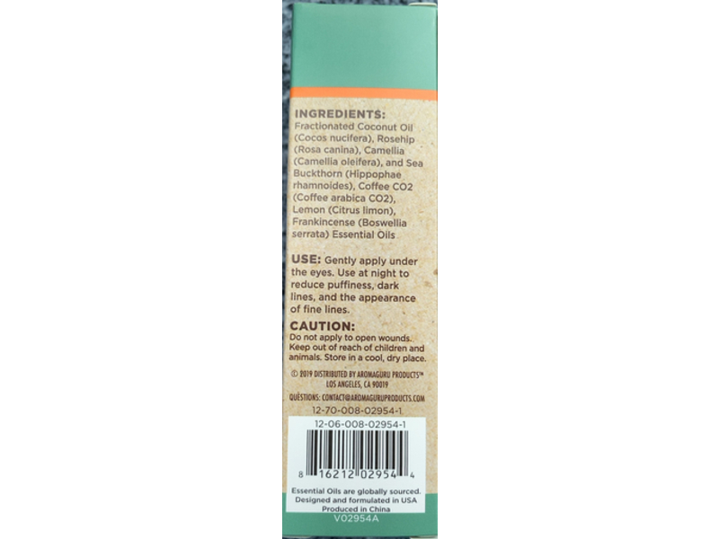 Beauty Guru Eye Serum with Sea Buckthorn, 0.27 fl oz/8 mL