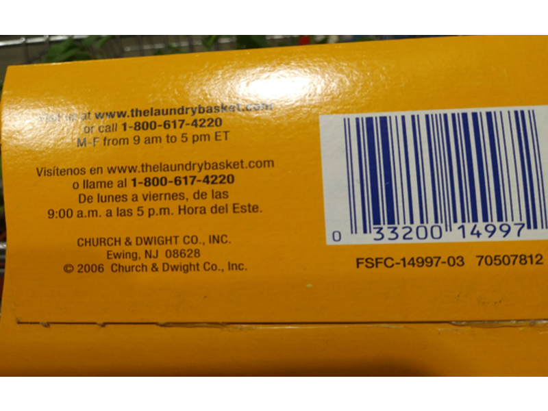 Arm & Hammer Clean Scentsations Fabric Softener Sheets, Purifying Waters, 200 Count